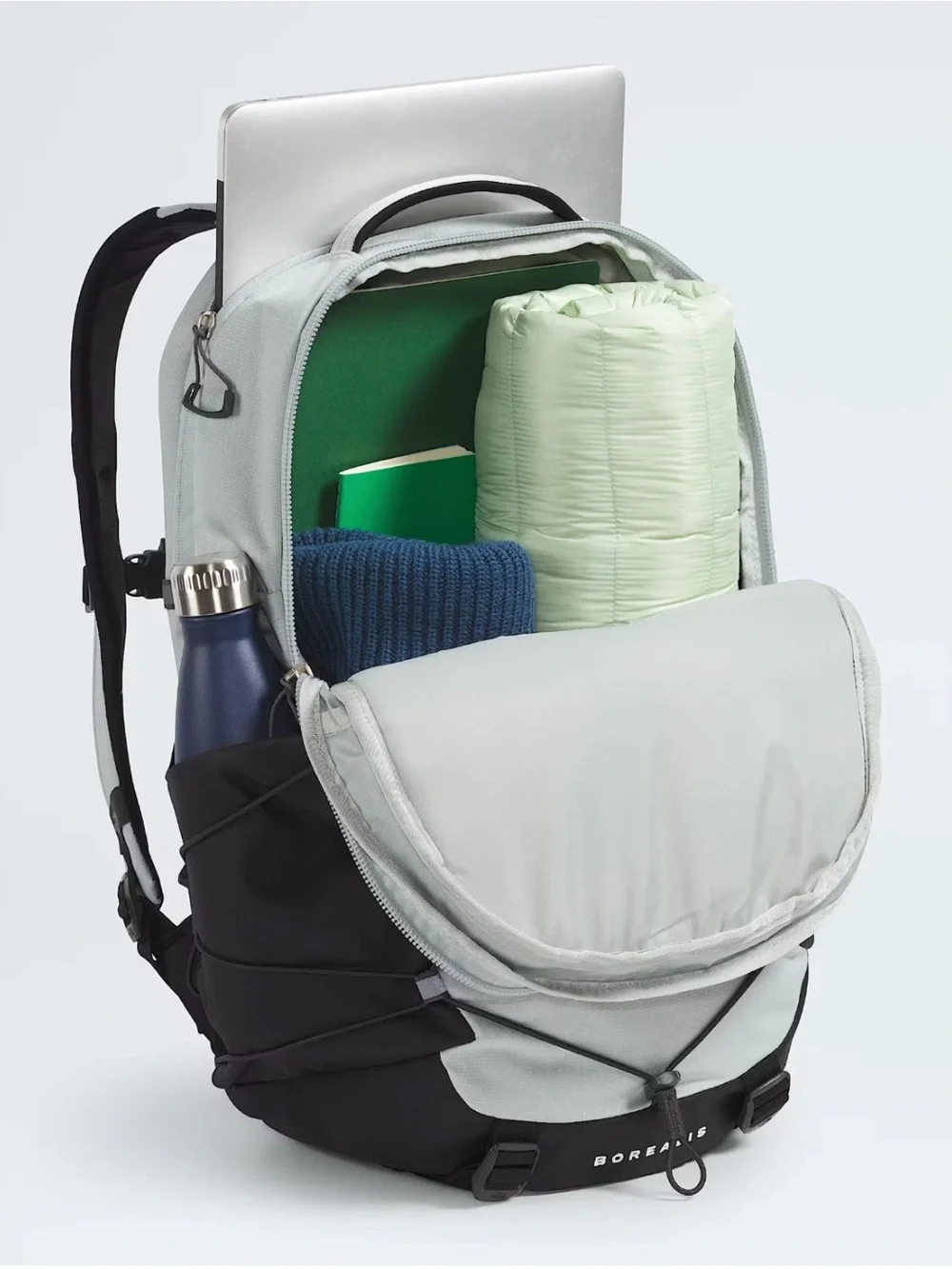 The North Face Borealis Tin Grey Dark Heather/Asphalt Grey/TNF Black Backpack